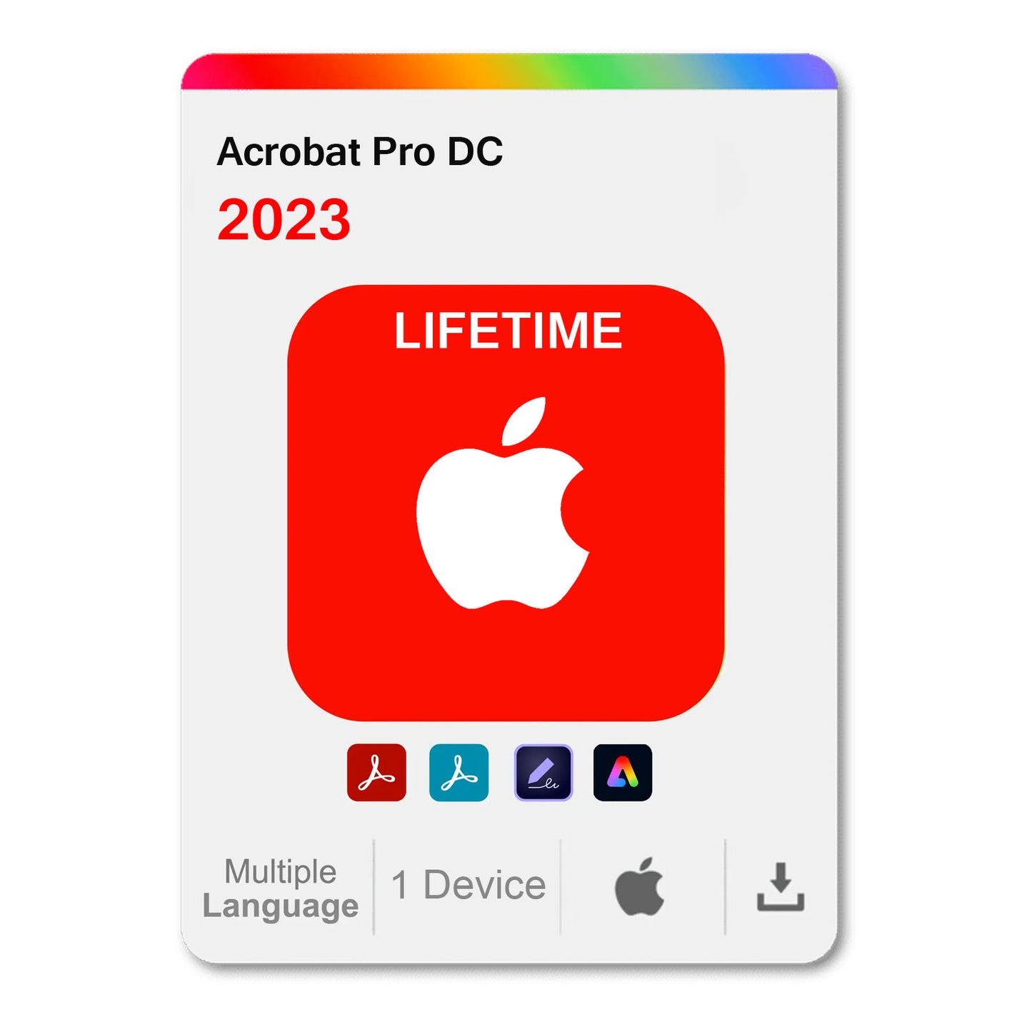 Acrobat 2023 for MAC Lifetime PDF Full version Macbook
