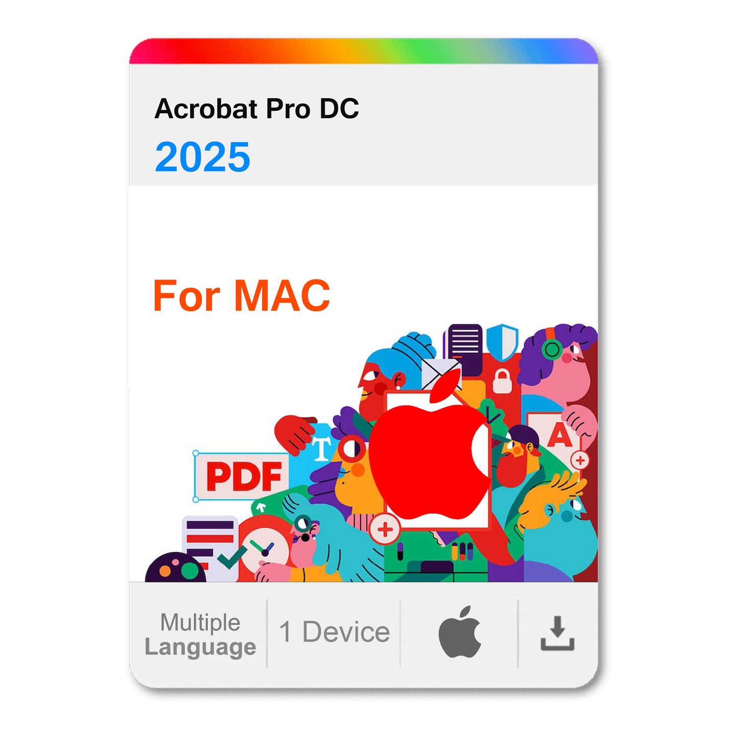 Acrobat 2025 for MAC Lifetime PDF Full version
