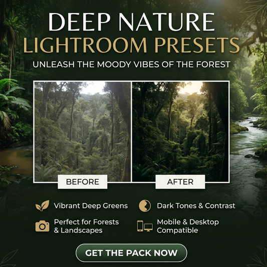 Deep Nature Presets Pack Lightroom