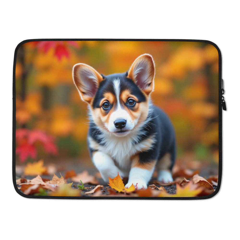 Dog Funny laptop sleeve padded zipper